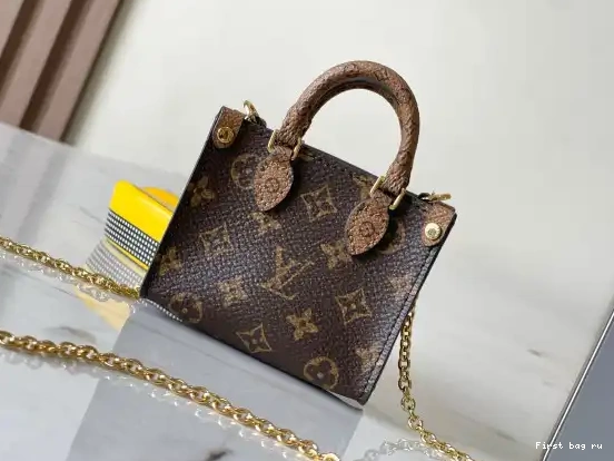 First bag ru LOUIS VUITTON MICRO-8.5*3.5*10.5CM ONTHEGO 0627